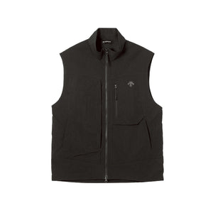 DESCENTE WOVEN TASLAN VEST ブラック DO6SVE01M-BK00