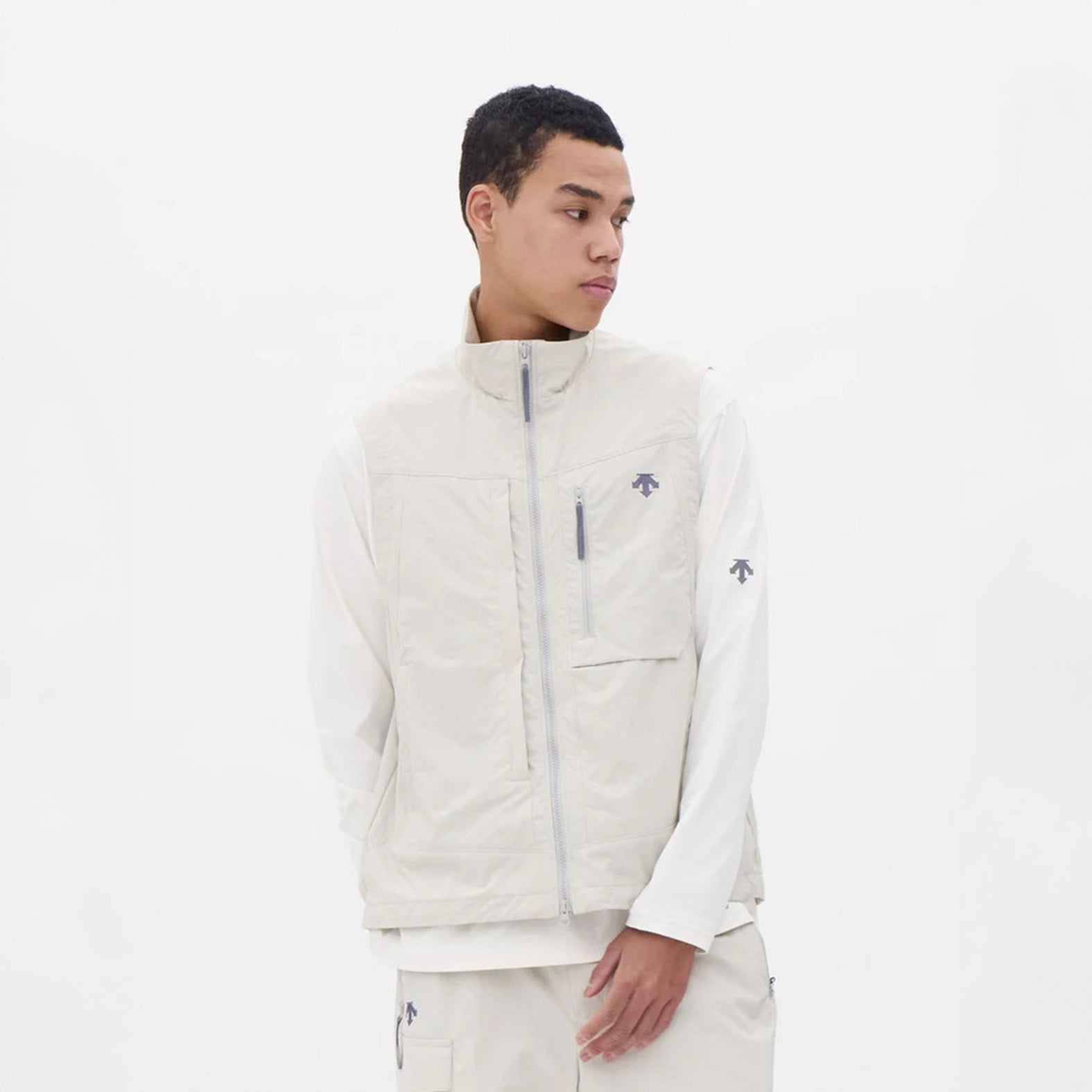 デサント ウーブンタスランベスト DESCENTE WOVEN TASLAN VEST タイム メンズ ジャケット DO6SVE01M-KH08