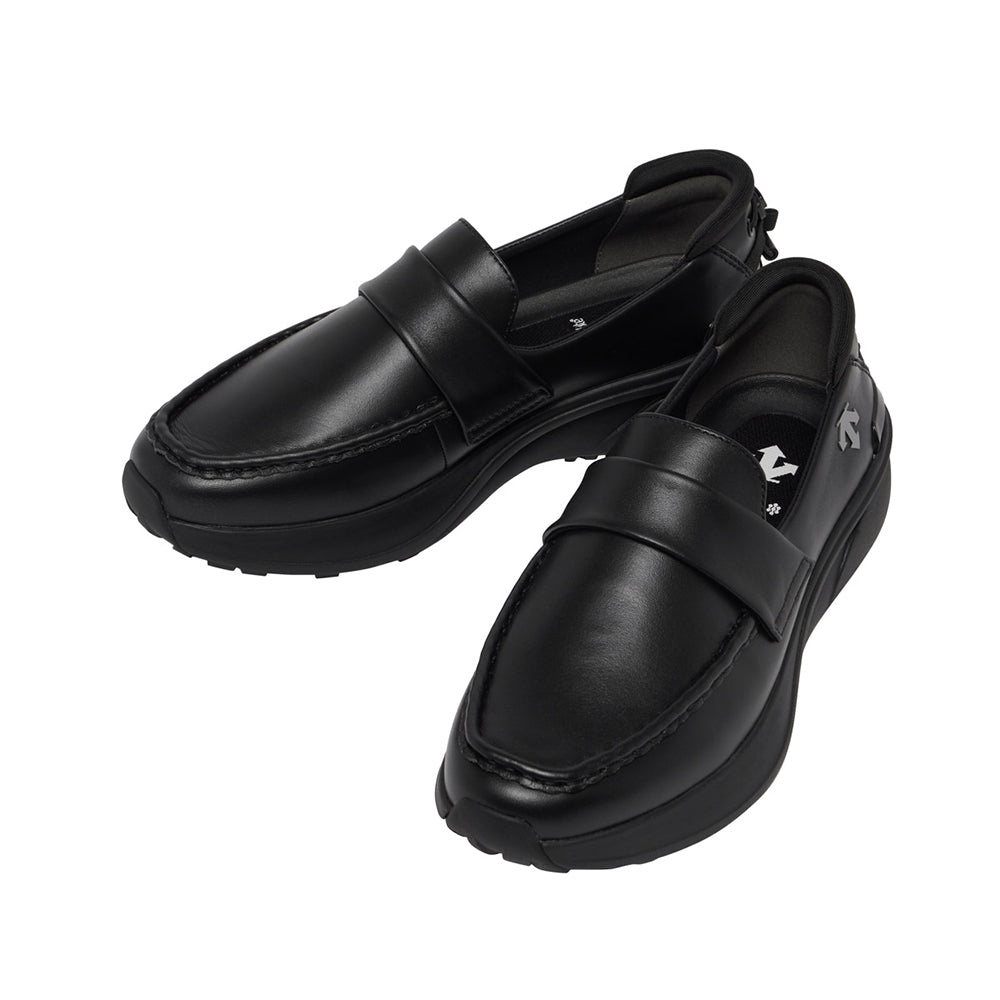 デサント ヴェルサー スノー レザー DESCENTE VERTHER SNOW LEATHER ブラック/グレー メンズ シューズ DU5FRS03MZ-BKGY