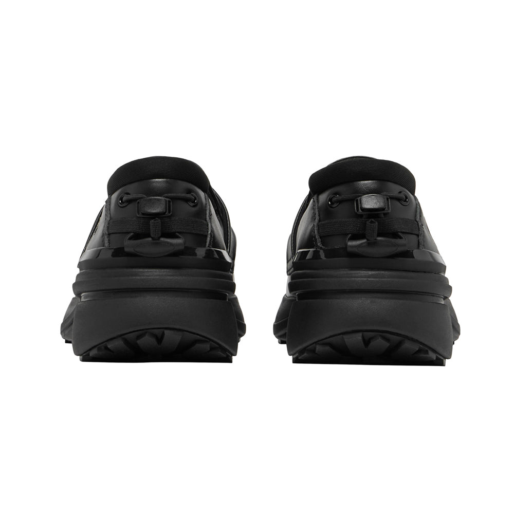 デサント ヴェルサー スノー レザー DESCENTE VERTHER SNOW LEATHER ブラック/グレー メンズ シューズ DU5FRS03MZ-BKGY