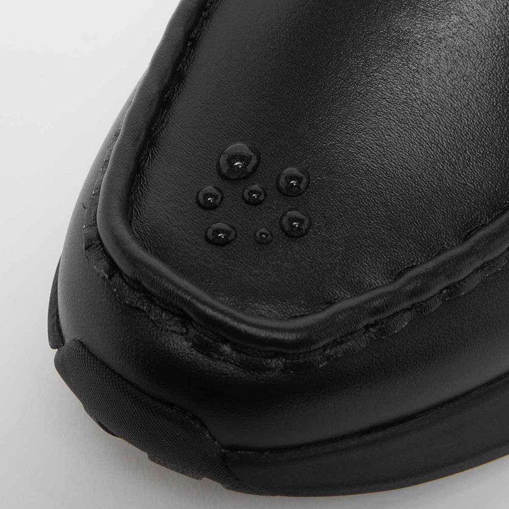 デサント ヴェルサー スノー レザー DESCENTE VERTHER SNOW LEATHER ブラック/グレー メンズ シューズ DU5FRS03MZ-BKGY