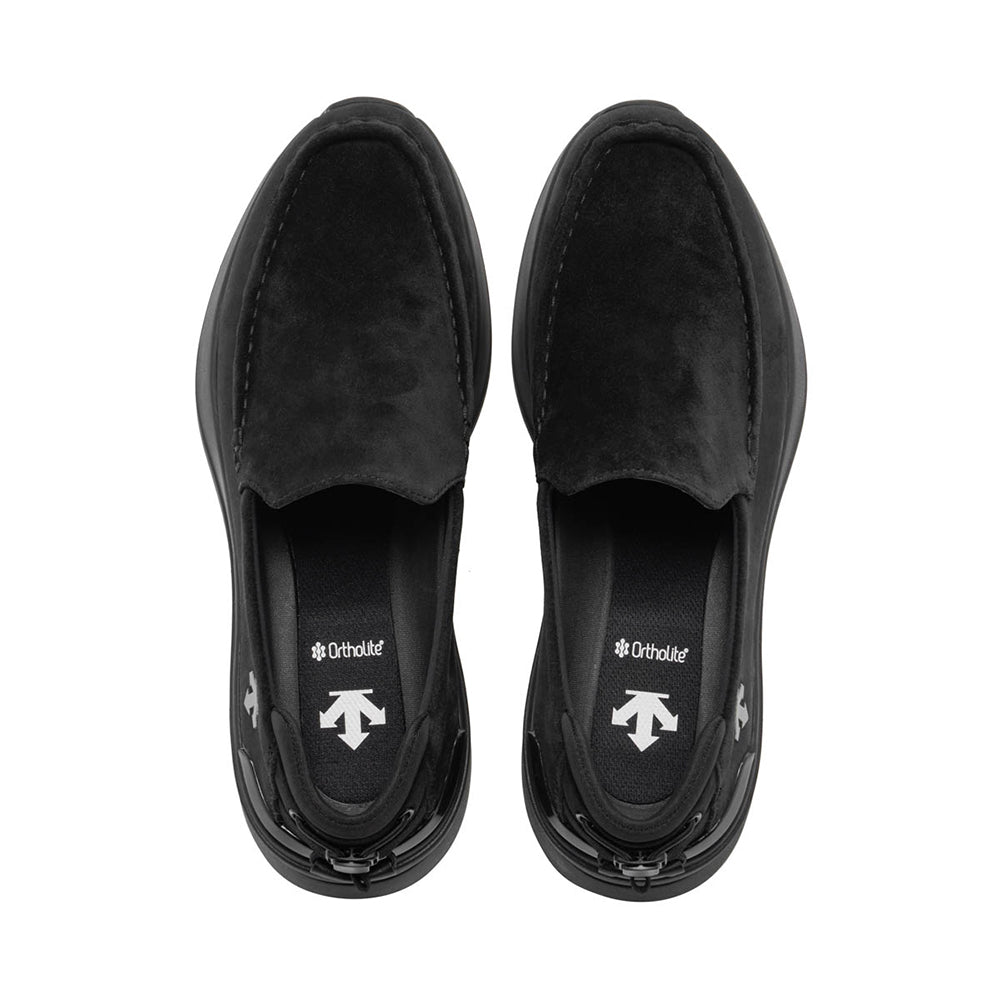 デサント ヴェルサー スノー スエード DESCENTE VERTHER SNOW SUEDE ブラック/グレー メンズ シューズ DU5FRS04MZ-BKGY