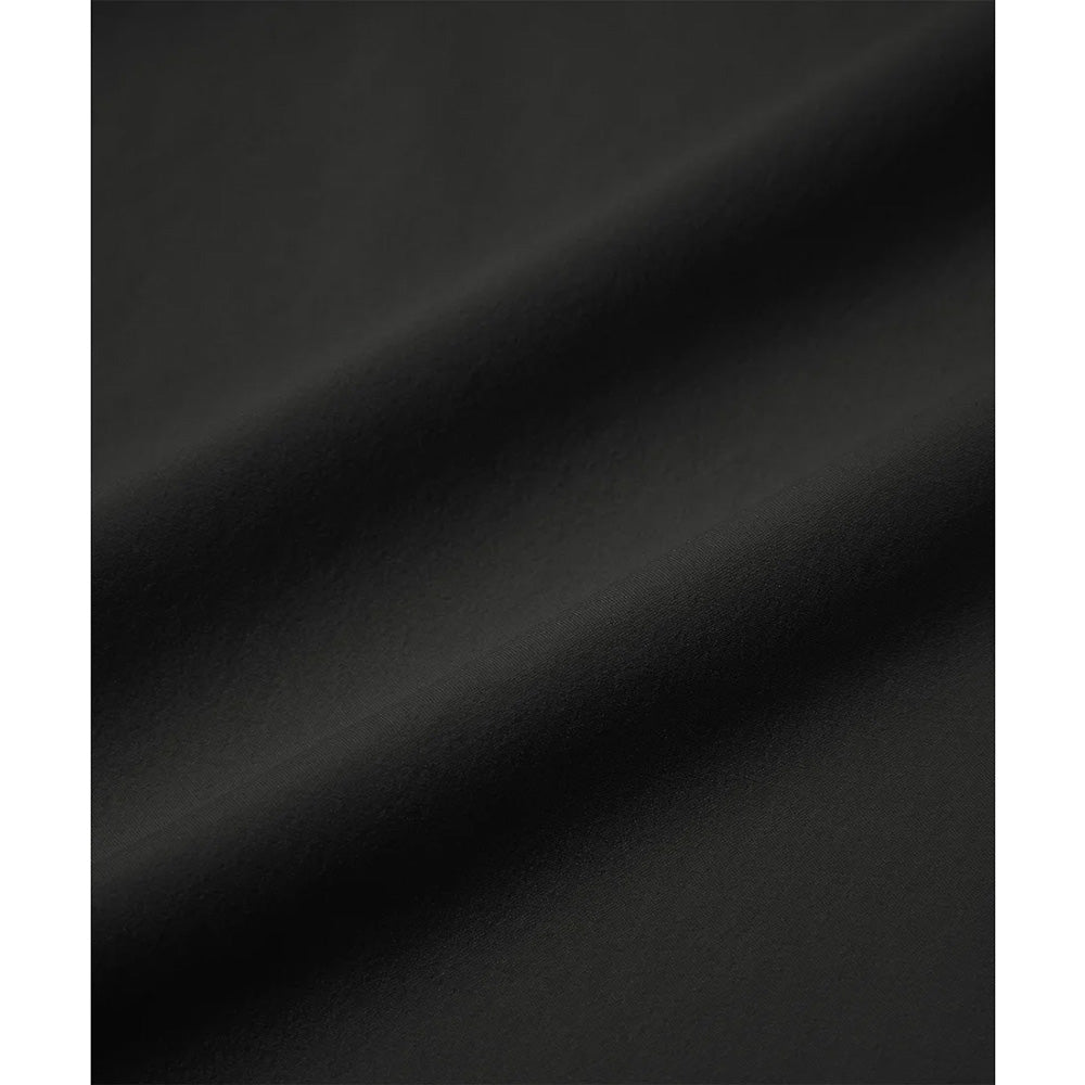 デサント ソロテックスロングスリーブレギュラーカラーシャツ DESCENTE SOLOTEX L/S REGULAR COLLAR SHIRT スモークブラック メンズ DU6FLSI1M-BK01