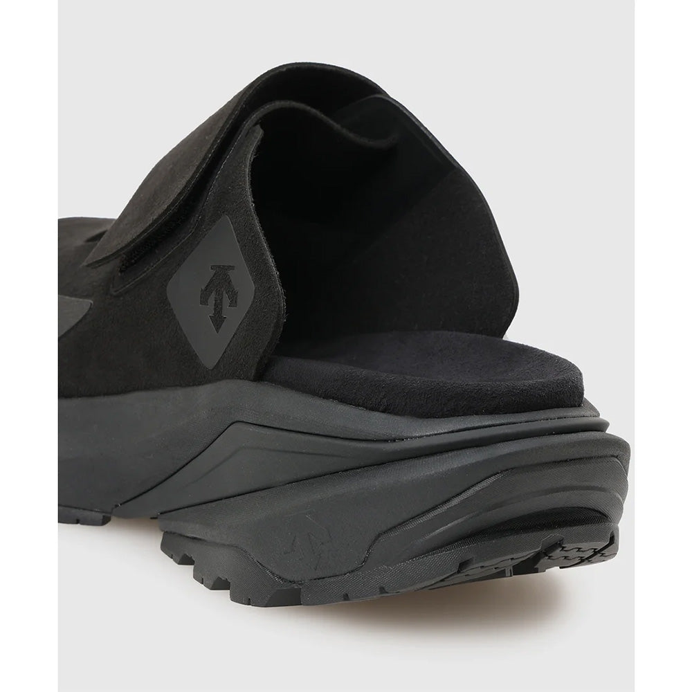 デサント トレックイーズミュール DESCENTE TREK EASE MULE ブラック/グレー メンズ レディース サンダル DU6FSN01UZ-BKGY