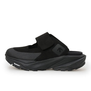 DESCENTE TREK EASE MULE ブラック/グレー DU6FSN01UZ-BKGY