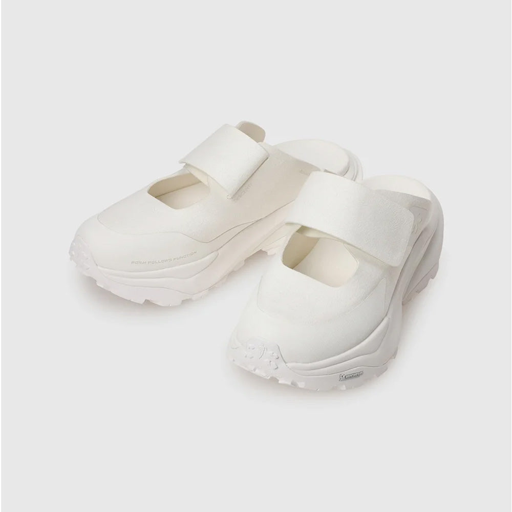 デサント トレックイーズミュール DESCENTE TREK EASE MULE ホワイト/ベージュ メンズ レディース サンダル DU6FSN01UZ-WHBG