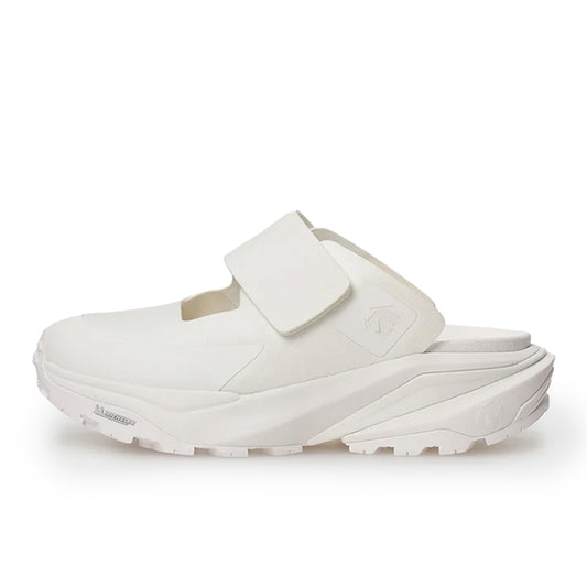 デサント トレックイーズミュール DESCENTE TREK EASE MULE ホワイト/ベージュ メンズ レディース サンダル DU6FSN01UZ-WHBG