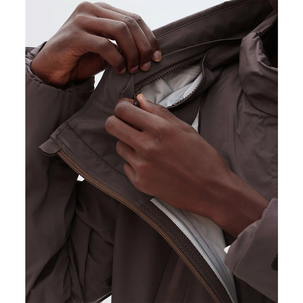 デサント ハードシェルジャケット“クレアス” DESCENTE HARD SHELL JACKET "CREAS" ブラック メンズ ジャケット DU6FWBA1M-BK00