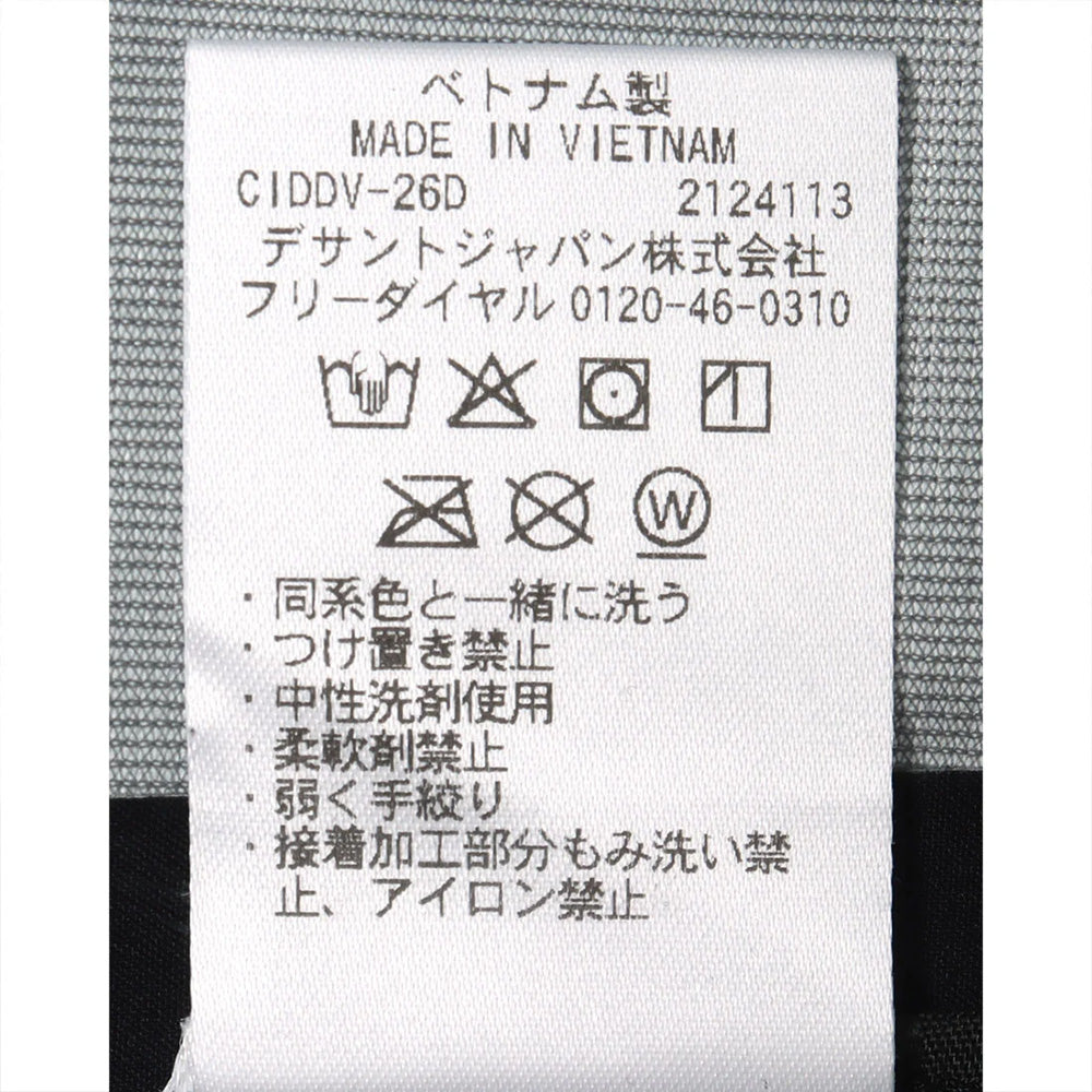 デサント ハードシェルジャケット“クレアス” DESCENTE HARD SHELL JACKET "CREAS" ブラック メンズ ジャケット DU6FWBA1M-BK00