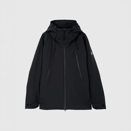 デサント ハードシェルジャケット“クレアス” DESCENTE HARD SHELL JACKET "CREAS" ブラック メンズ ジャケット DU6FWBA1M-BK00
