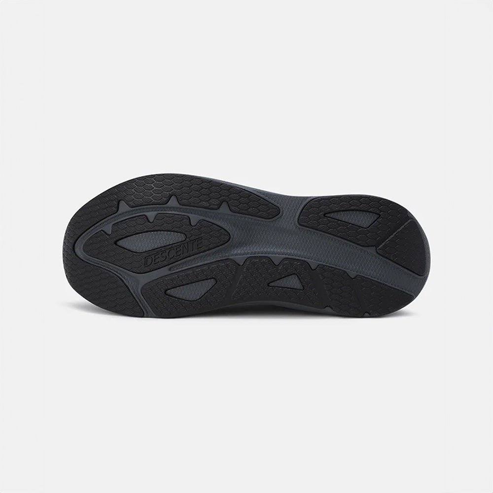 デサント エナザイトライド V2 DESCENTE ENERZITE RIDE V2 ブラック/ブラック（BLK0） メンズ スニーカー SR113RRN17-BLK0