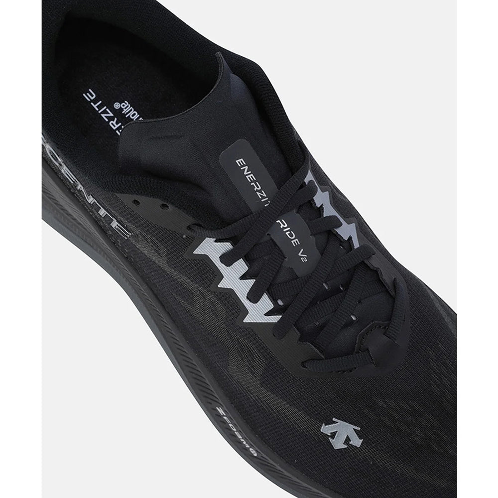 デサント エナザイトライド V2 DESCENTE ENERZITE RIDE V2 ブラック/ブラック（BLK0） メンズ スニーカー SR113RRN17-BLK0