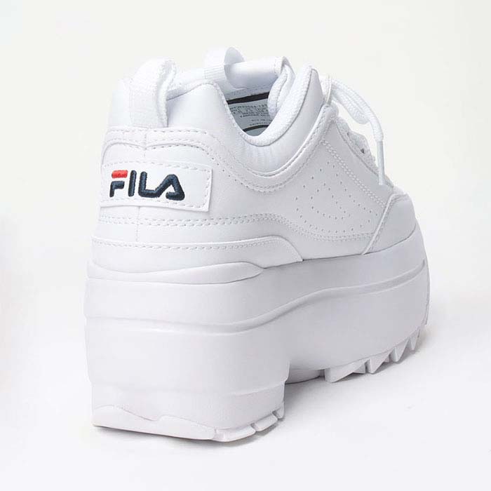 フィラ ディスラプター2 ウェッジ FILA Disruptor II Wedge ホワイト レディース スニーカー 厚底スニーカー WFW22044125
