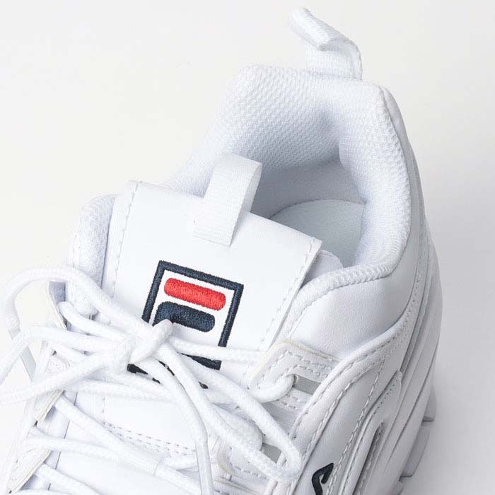 フィラ ディスラプター2 ウェッジ FILA Disruptor II Wedge ホワイト レディース スニーカー 厚底スニーカー WFW22044125