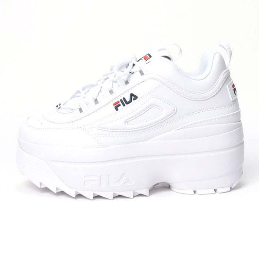 フィラ ディスラプター2 ウェッジ FILA Disruptor II Wedge ホワイト レディース スニーカー 厚底スニーカー WFW22044125
