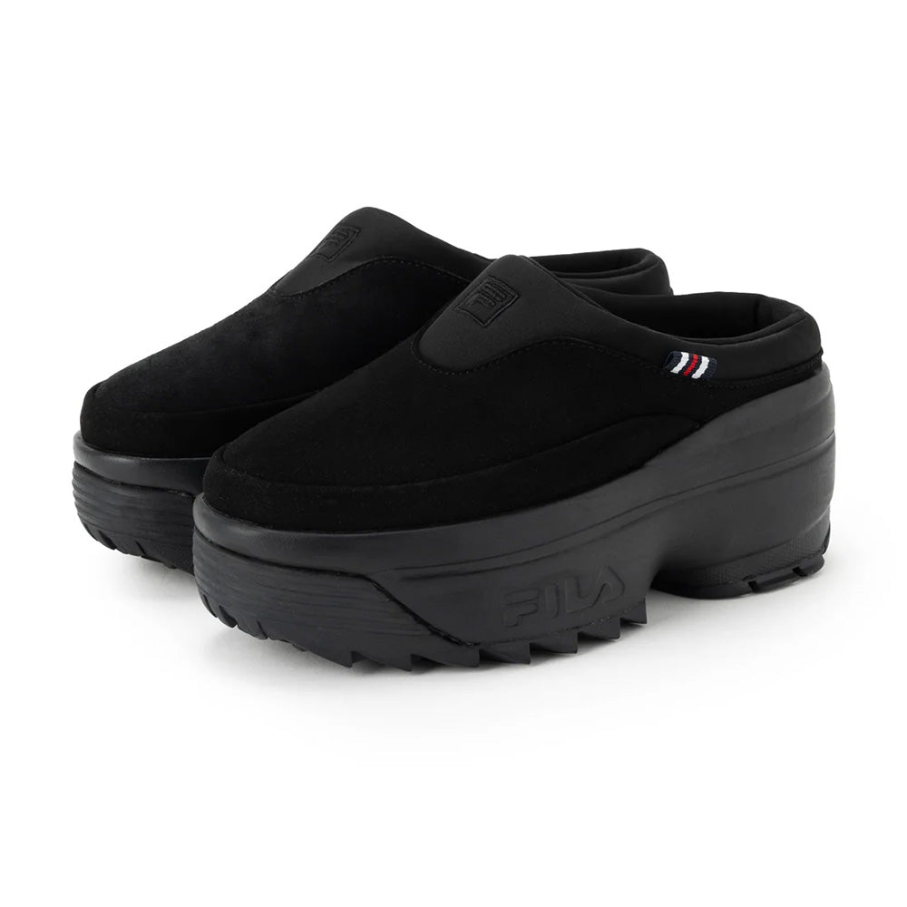 フィラ ディスラプターウェッジモック FILA DISRUPTOR WEDGE MOC BLACK レディース スニーカー FM0101019-014