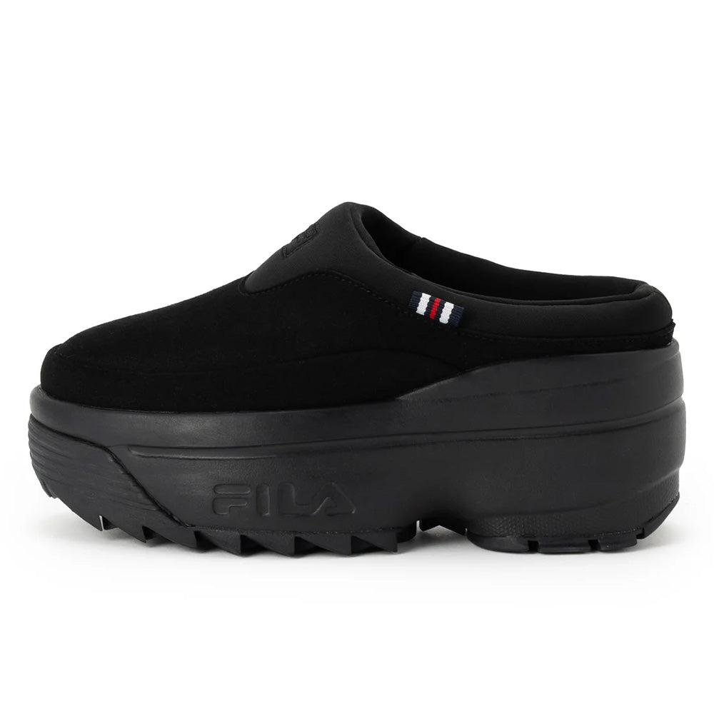 フィラ ディスラプターウェッジモック FILA DISRUPTOR WEDGE MOC BLACK レディース スニーカー FM0101019-014