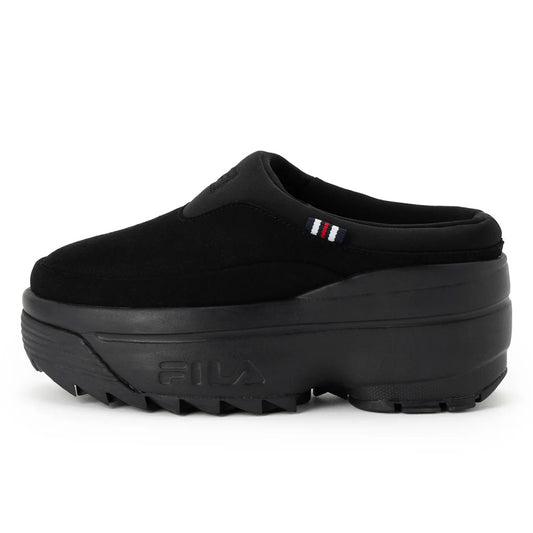 フィラ ディスラプターウェッジモック FILA DISRUPTOR WEDGE MOC BLACK レディース スニーカー FM0101019-014