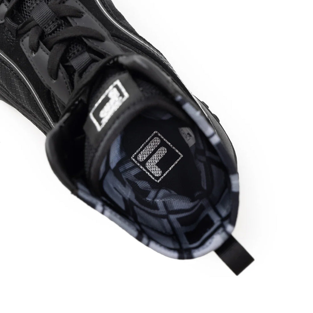 フィラ エシャッペエムエスハイ FILA ECHAPPE MS HI Black/Silver レディース スニーカー FU0103392-001