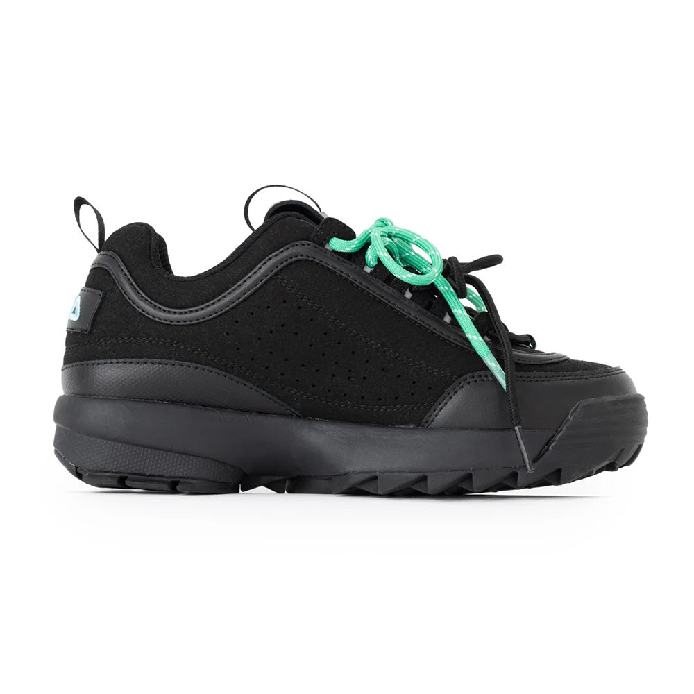 フィラ ディスラプター2ディーエス FILA DISRUPTOR 2 DS Black/River Blue/Camellia レディース スニーカー FU0104614-001