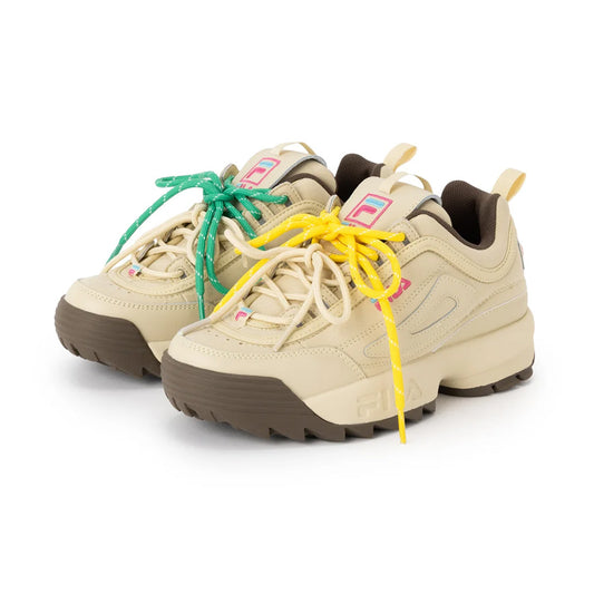 フィラ ディスラプター2ディーエス FILA DISRUPTOR 2 DS Sea Mist/Camellia Rose/Teak レディース スニーカー FU0104614-260