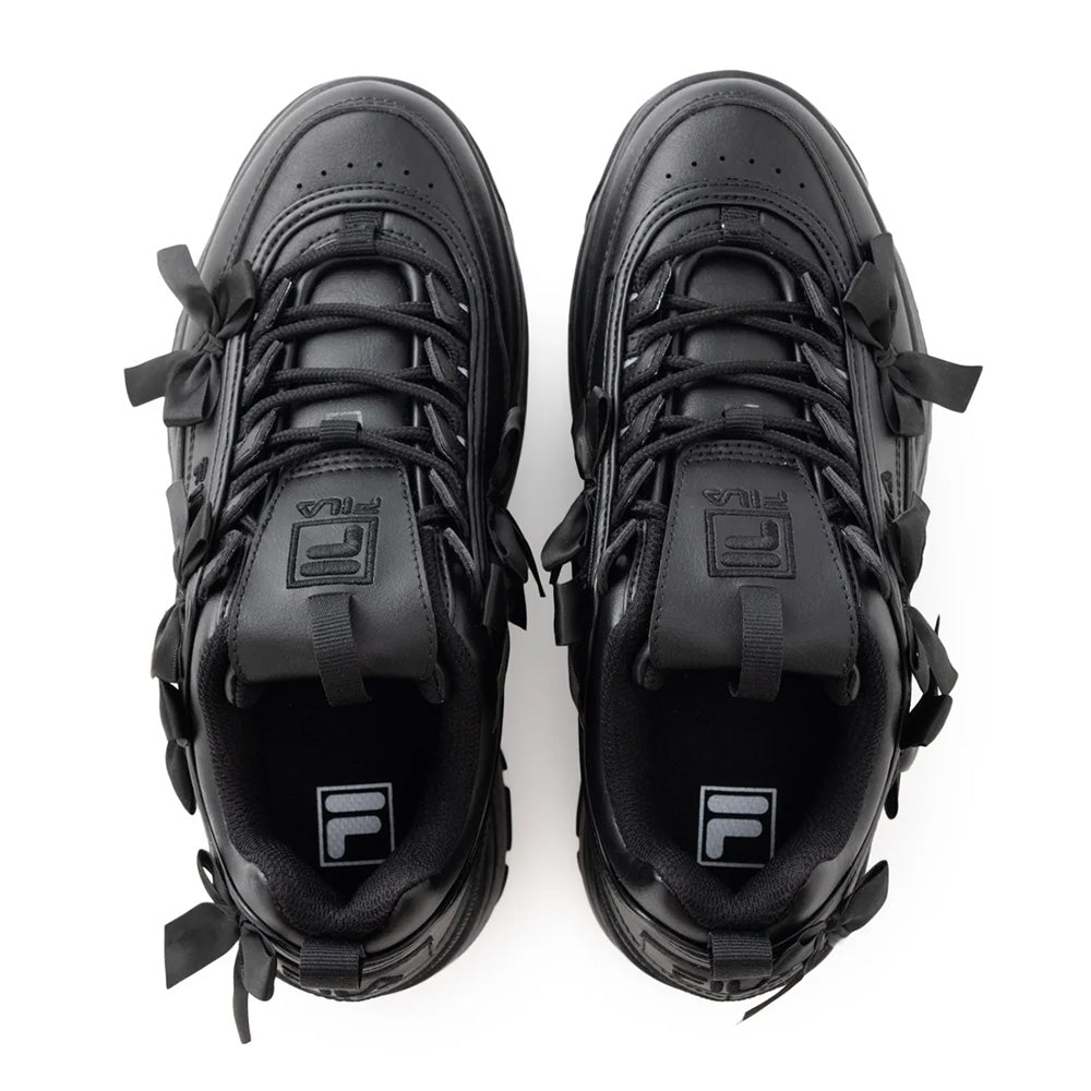 フィラ ディスラプター2ウェッジアールビー FILA DISRUPTOR 2 WEDGE RB Black/Black Beauty/White レディース スニーカー FW0103389-001