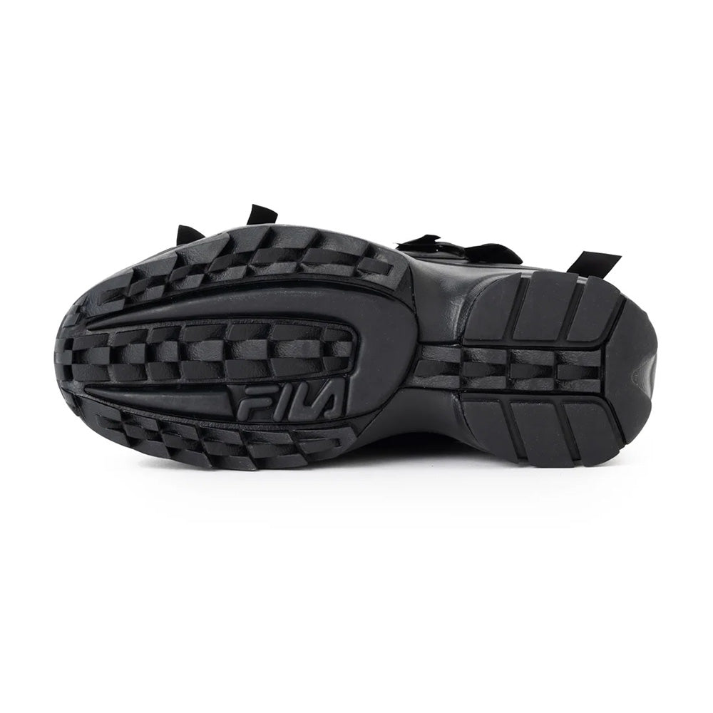 フィラ ディスラプター2ウェッジアールビー FILA DISRUPTOR 2 WEDGE RB Black/Black Beauty/White レディース スニーカー FW0103389-001