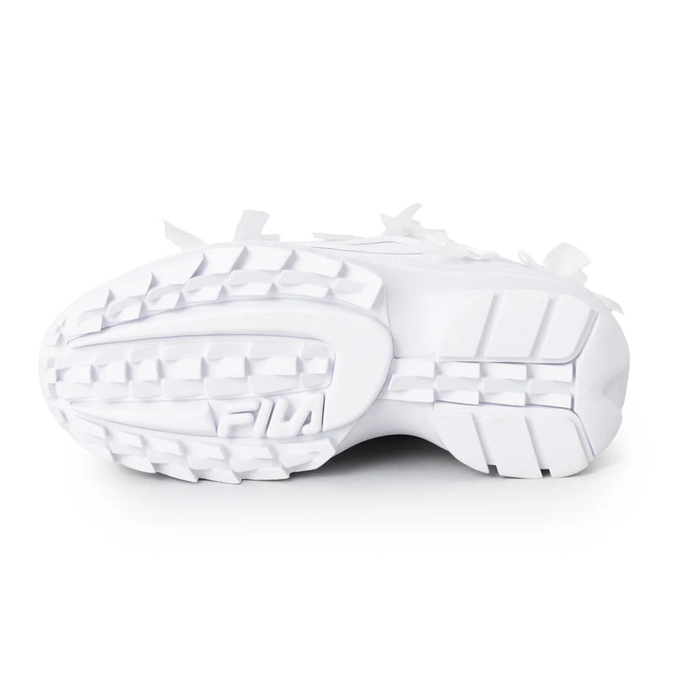 フィラ ディスラプター2ウェッジアールビー FILA DISRUPTOR 2 WEDGE RB White/Silver レディース スニーカー FW0103389-100