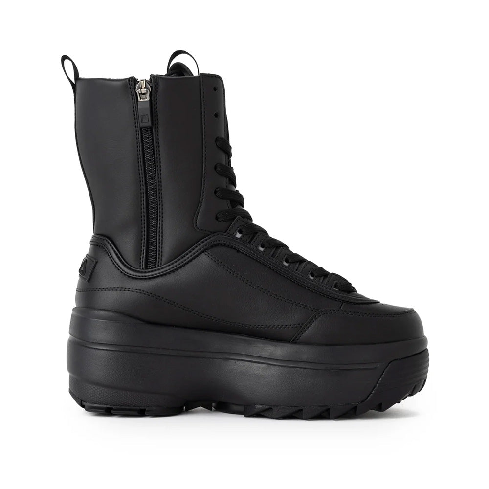 フィラ ディスラプターウェッジビーティー FILA DISRUPTOR WEDGE BT Black/Black Beauty/White レディース スニーカー FW0103390-001