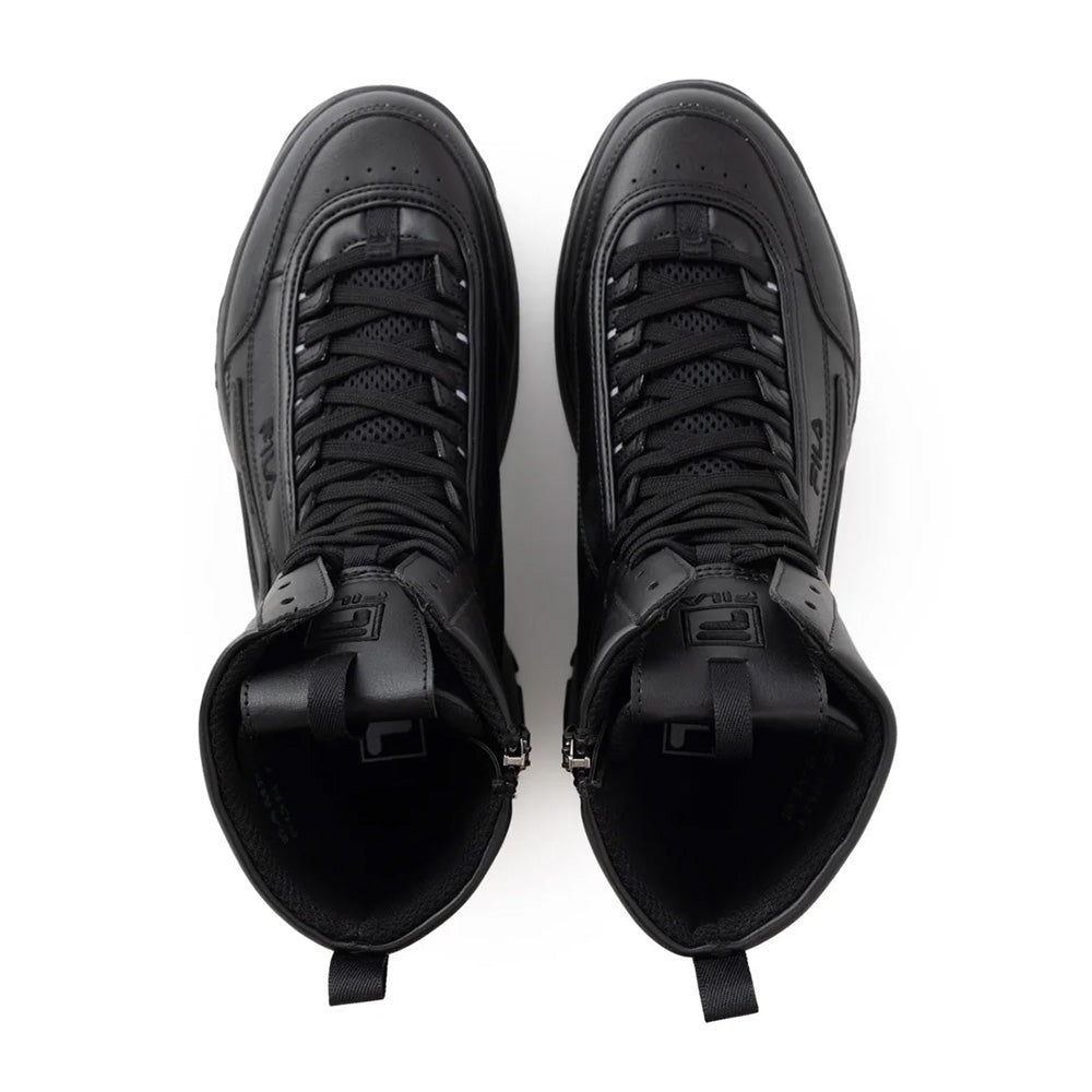 フィラ ディスラプターウェッジビーティー FILA DISRUPTOR WEDGE BT Black/Black Beauty/White レディース スニーカー FW0103390-001