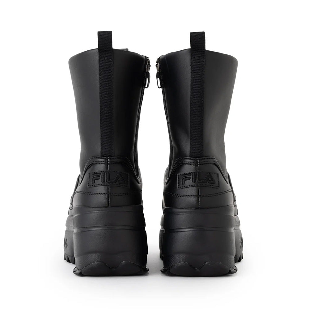 フィラ ディスラプターウェッジビーティー FILA DISRUPTOR WEDGE BT Black/Black Beauty/White レディース スニーカー FW0103390-001