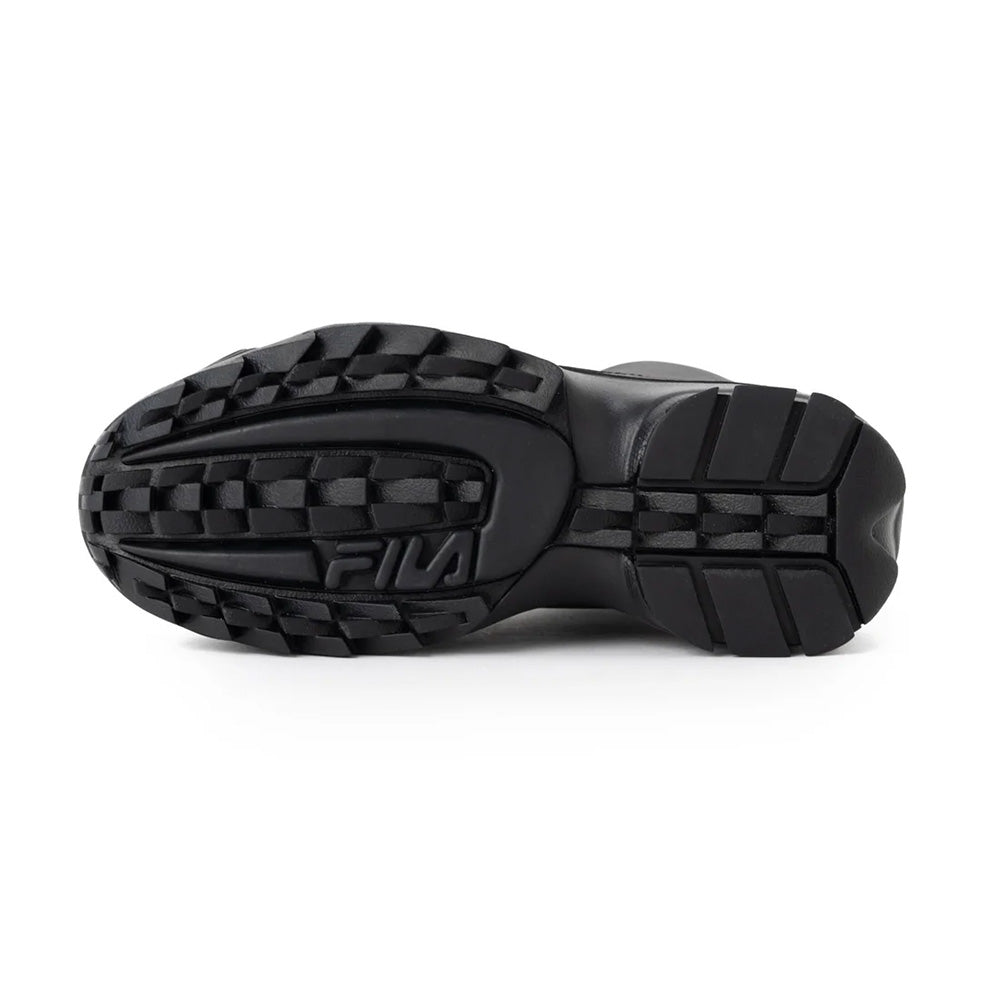 フィラ ディスラプターウェッジビーティー FILA DISRUPTOR WEDGE BT Black/Black Beauty/White レディース スニーカー FW0103390-001