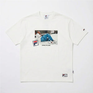 FILA S/S PHOTO TEE01 WHITE SM6SAU701WT0