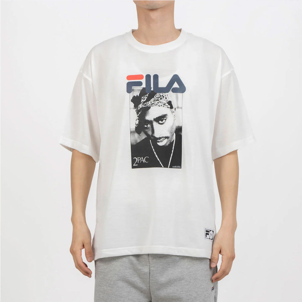 フィラ ショートスリーブティーシャツ FILA S/S PHOTO TEE03 WHITE メンズ Tシャツ SM6SAU703-WT0