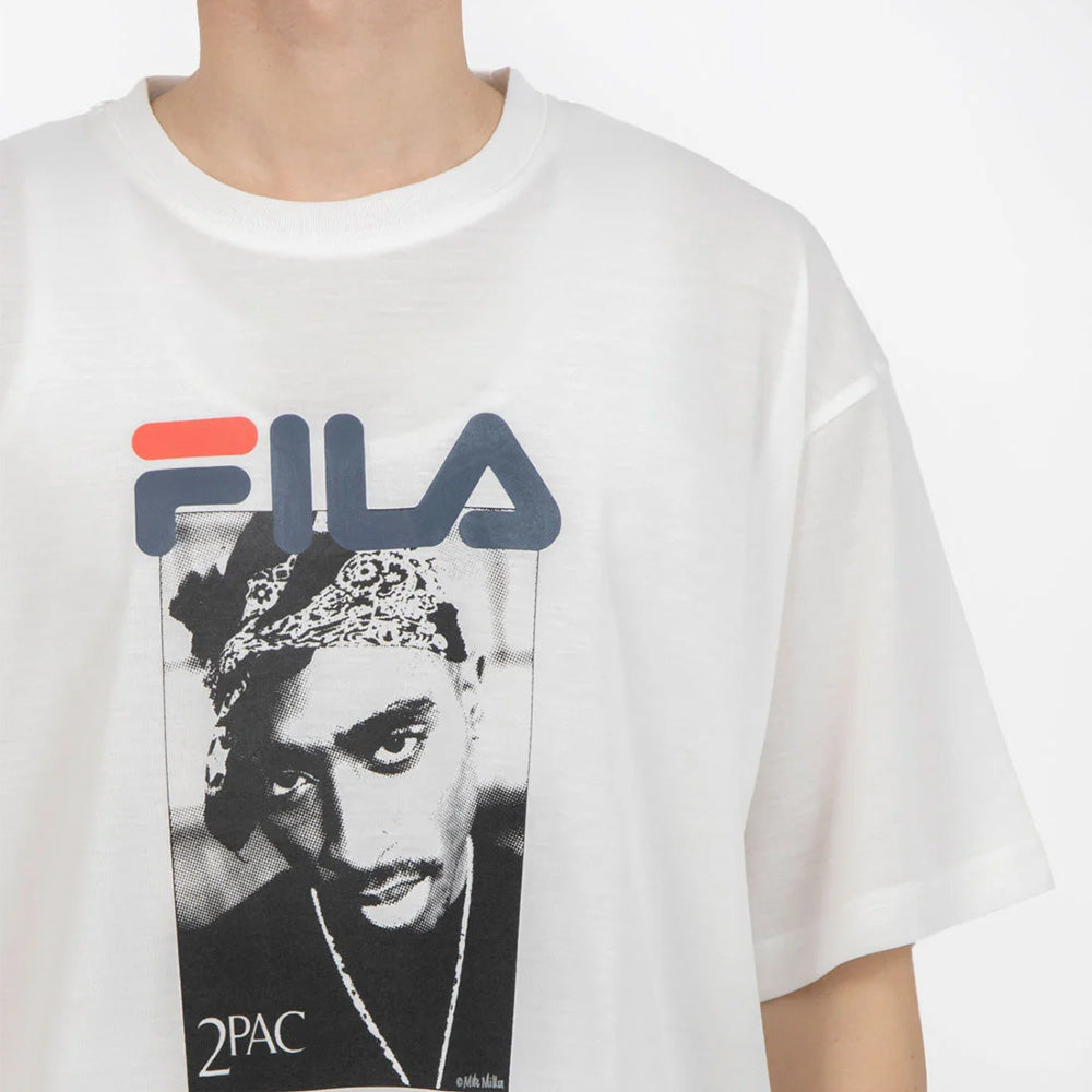 フィラ ショートスリーブティーシャツ FILA S/S PHOTO TEE03 WHITE メンズ Tシャツ SM6SAU703-WT0