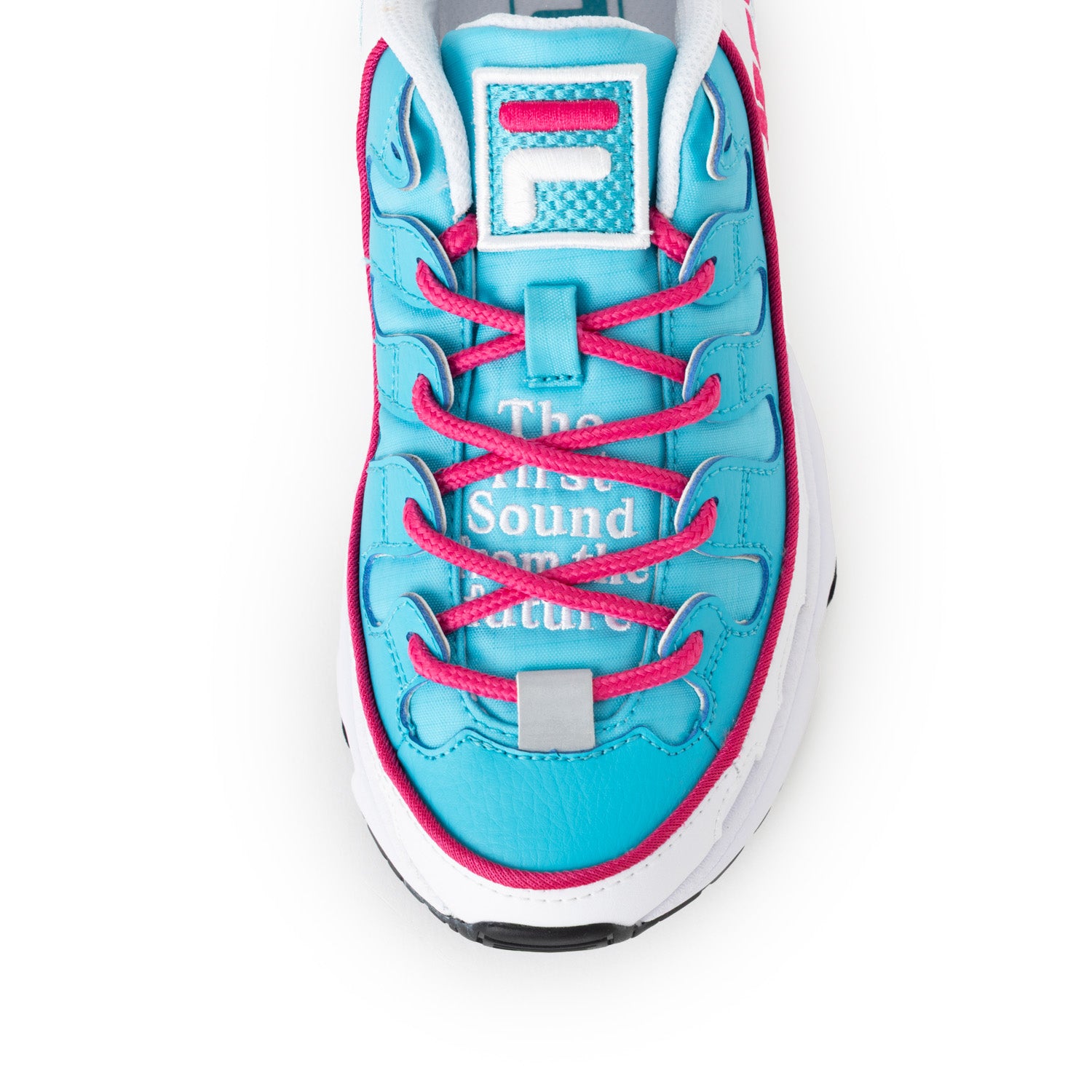 フィラ 初音ミク FILA SILVER TRAINER× MIKU WHITE/BLUE/PINK メンズ レディース スニーカー 108470-100