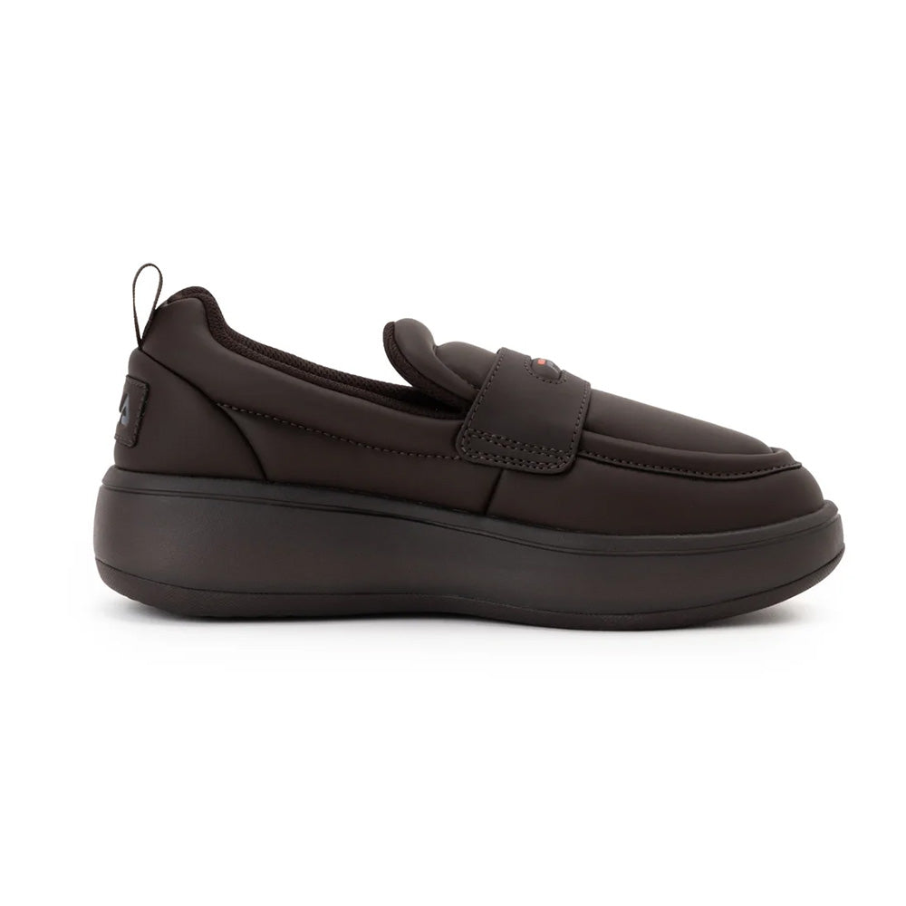 フィラ スパーバブルローファー FILA SUPER BUBBLE LOAFER Coffee Bean/Chinese Red /Peacoat レディース スニーカー 100981-217