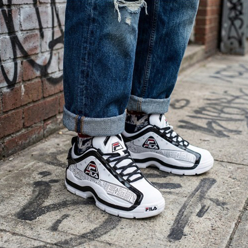 フィラ グラントヒル 2 ロー FILA GRANT HILL 2 LOW PURE WHITE/Peacoat/Chinese Red メンズ スニーカー 101020-100