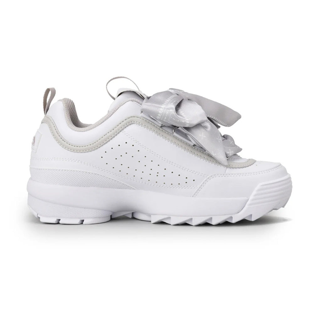 フィラ ディスラプター2スカーフ FILA DISRUPTOR 2 SCARF PURE WHITE/Silver レディース スニーカー 101021-100