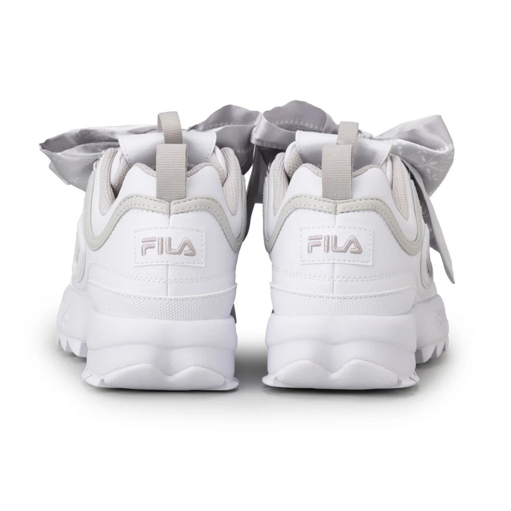 フィラ ディスラプター2スカーフ FILA DISRUPTOR 2 SCARF PURE WHITE/Silver レディース スニーカー 101021-100