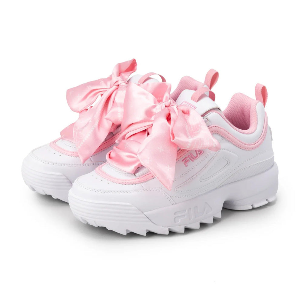 フィラ ディスラプター2スカーフ FILA DISRUPTOR 2 SCARF PURE WHITE/Rose Shad レディース スニーカー 101021-102