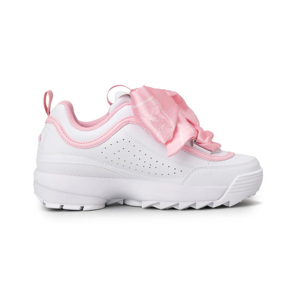 フィラ ディスラプター2スカーフ FILA DISRUPTOR 2 SCARF PURE WHITE/Rose Shad レディース スニーカー 101021-102