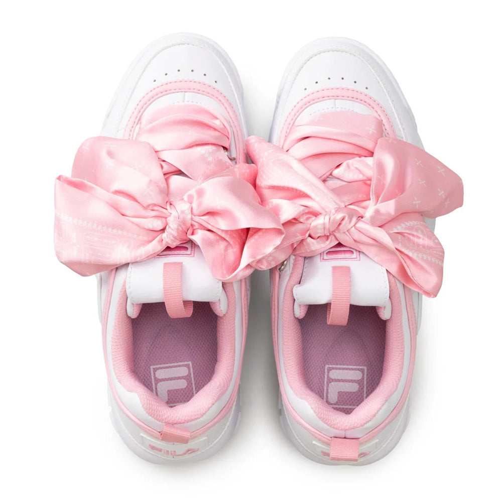 フィラ ディスラプター2スカーフ FILA DISRUPTOR 2 SCARF PURE WHITE/Rose Shad レディース スニーカー 101021-102
