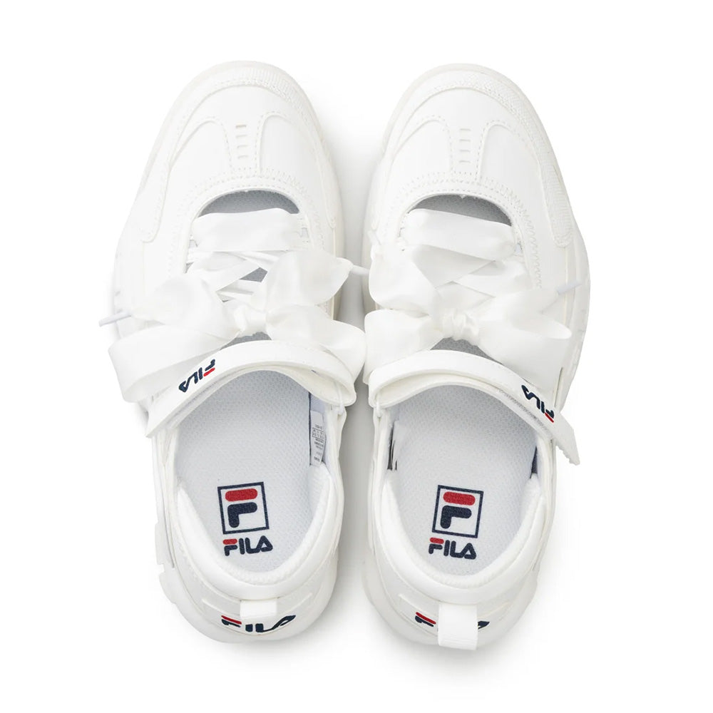 フィラ ディスラプターバレエ FILA DISRUPTOR BALLET BRIGHT WHITE/Peacoat/CHINESE RED レディース スニーカー 101024-100