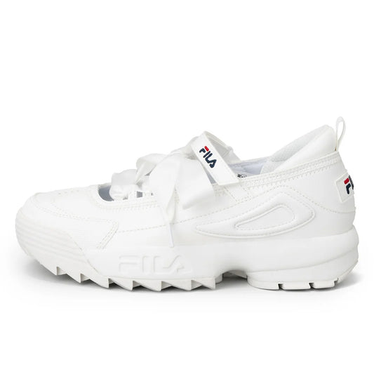 フィラ ディスラプターバレエ FILA DISRUPTOR BALLET BRIGHT WHITE/Peacoat/CHINESE RED レディース スニーカー 101024-100