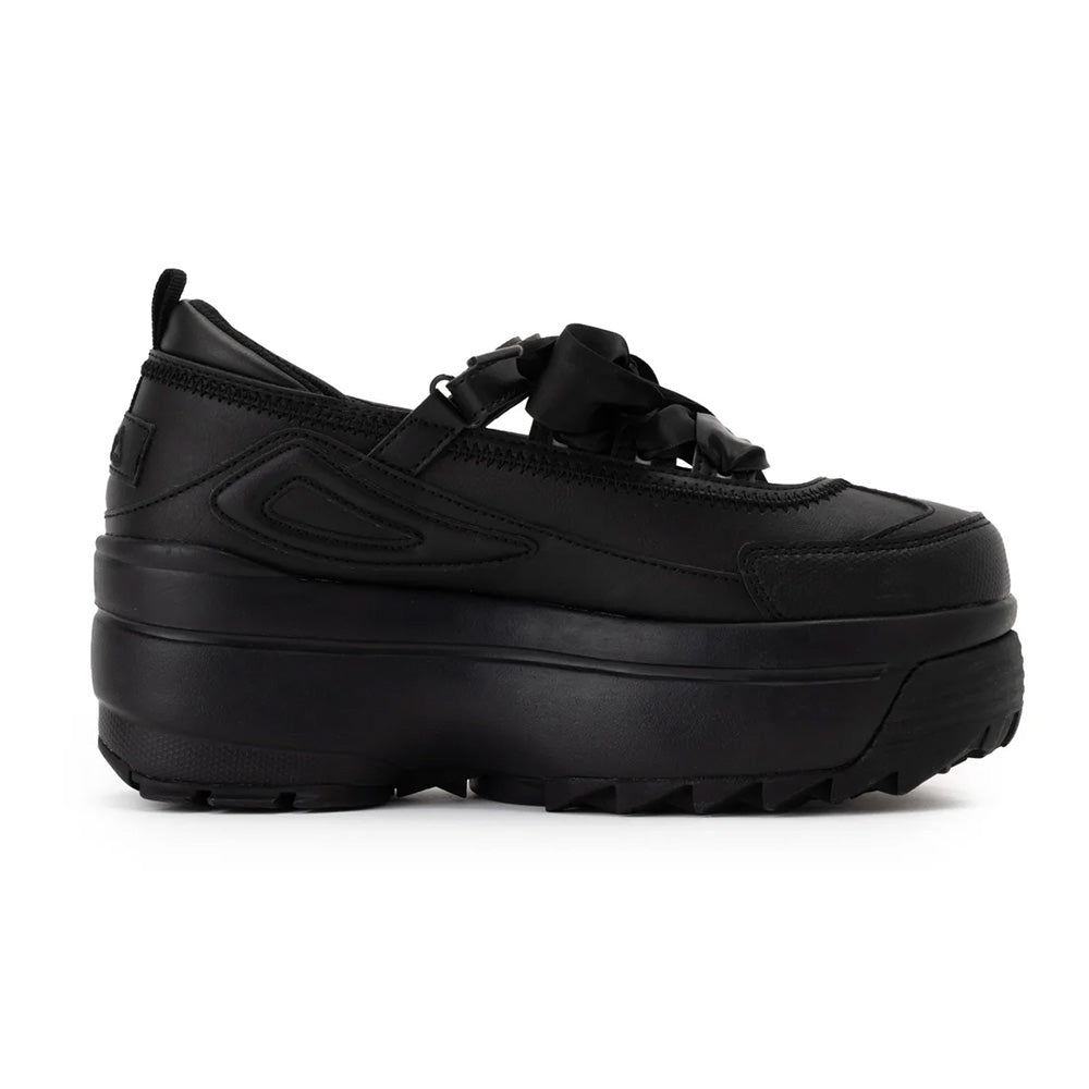 フィラ ディスラプターウェッジバレエ FILA DISRUPTOR WEDGE BALLET BLACK レディース スニーカー 101978-014
