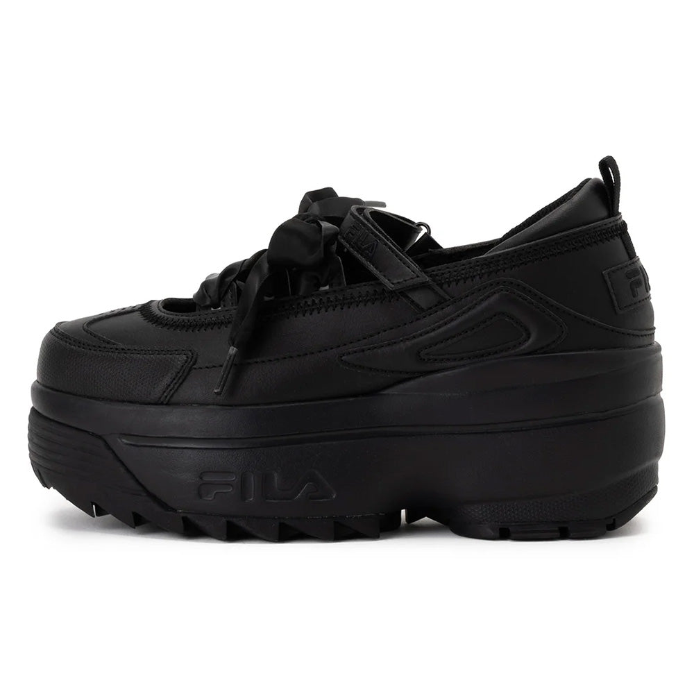 フィラ ディスラプターウェッジバレエ FILA DISRUPTOR WEDGE BALLET BLACK レディース スニーカー 101978-014