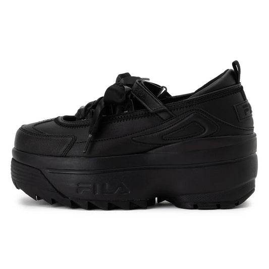 フィラ ディスラプターウェッジバレエ FILA DISRUPTOR WEDGE BALLET BLACK レディース スニーカー 101978-014