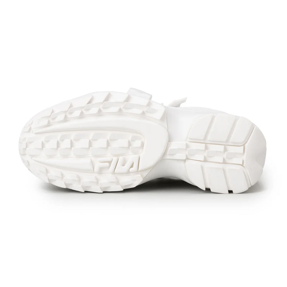 フィラ ディスラプターウェッジバレエ FILA DISRUPTOR WEDGE BALLET Bright White/Chinese Red/Peacoat レディース スニーカー 101978-100