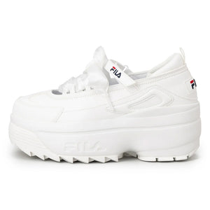 FILA DISRUPTOR WEDGE BALLET Bright White/Chinese Red/Peacoat 101978100